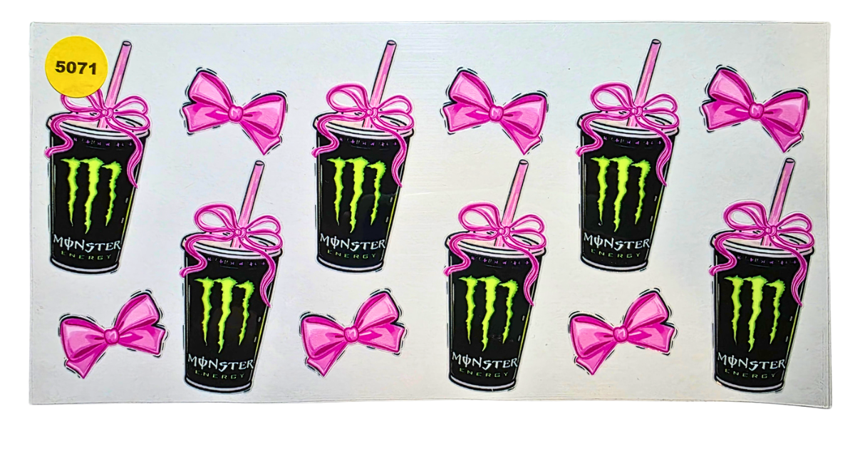 5071 MONSTER CUP DECAL