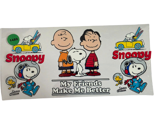 1480 SNOOPY MY FRIENDS MAKE ME BETTER