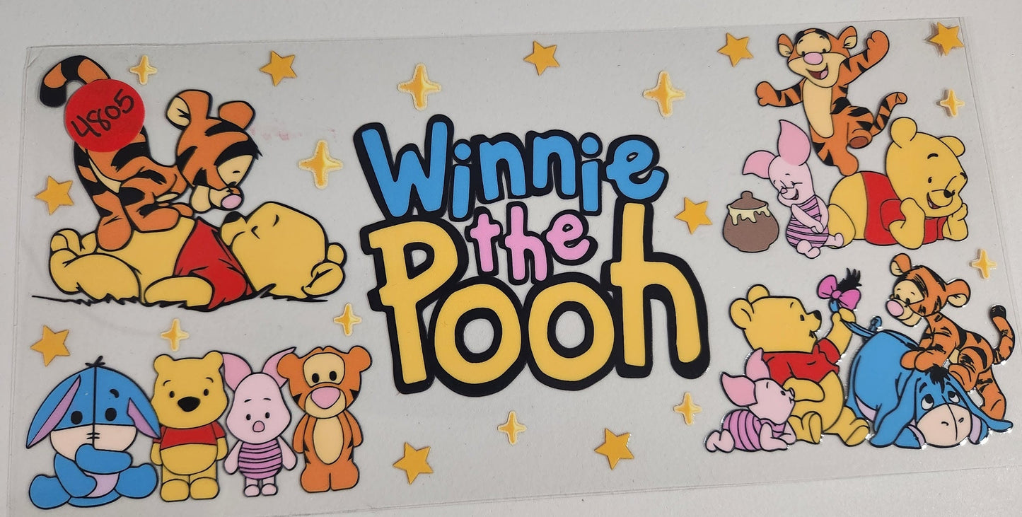 4805 POOH CUP DECAL (DOUBLE SIDED)
