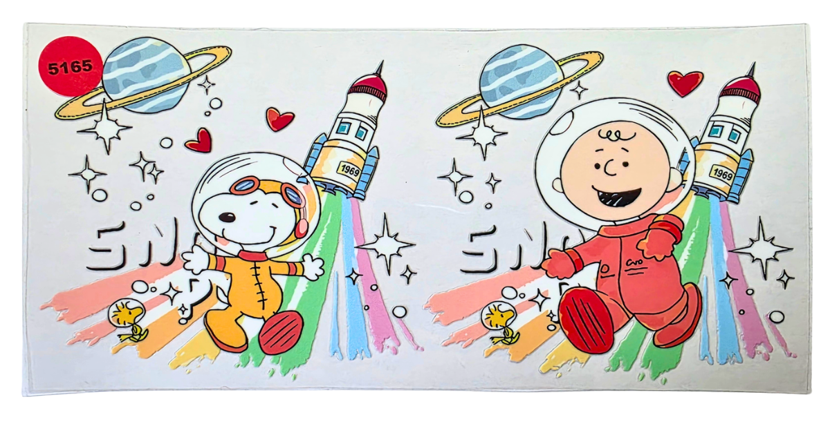 5165 SNOOPY CUP DECAL