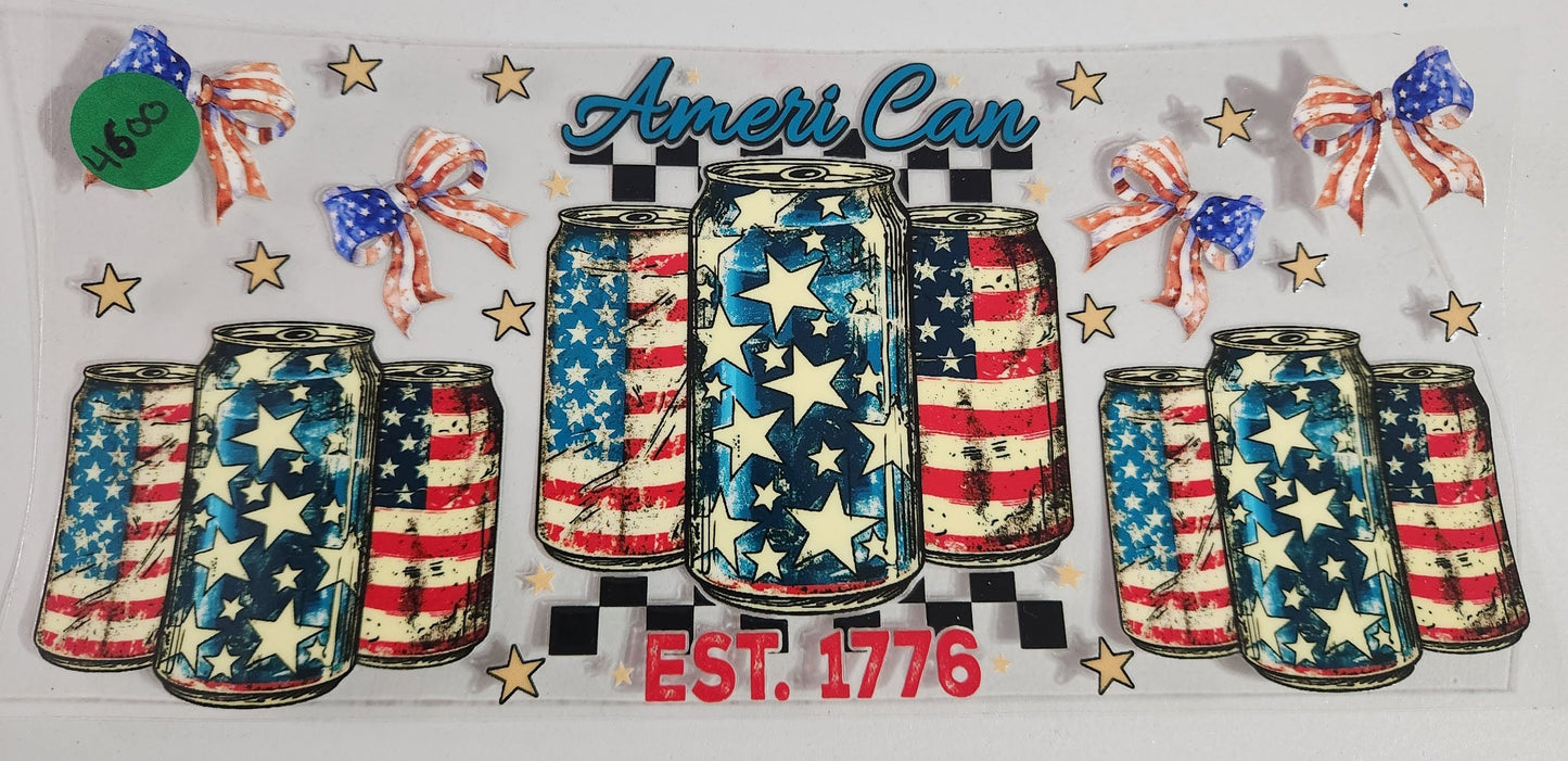 4600 AMERICAN CUP DECAL