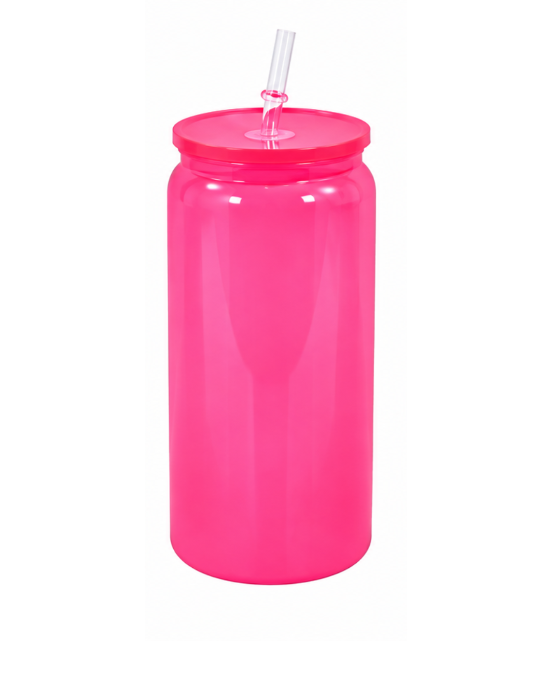 16oz PINK STAINLESS STEEL (DECAL ONLY)