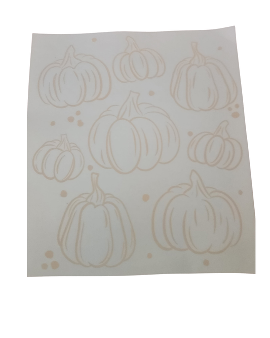 1191 PUMPKINS SHIRT TRANSFER