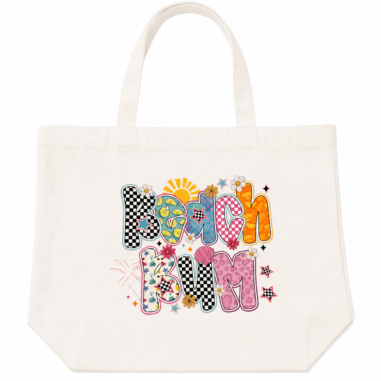BEACH BUM TOTE BAG