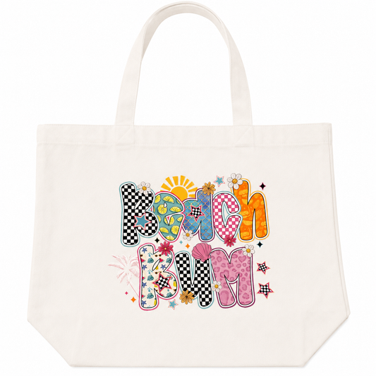 BEACH BUM TOTE BAG