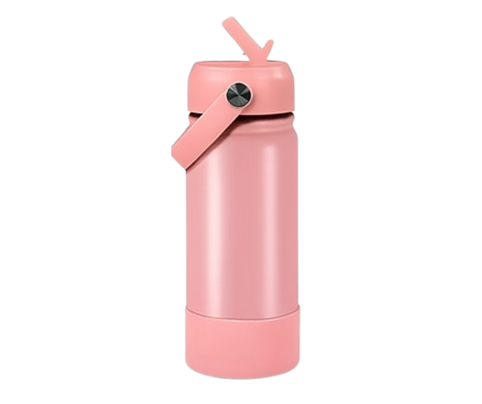 PEACH 18oz STAINLESS STEEL LEAK PROOF (DECAL ONLY)