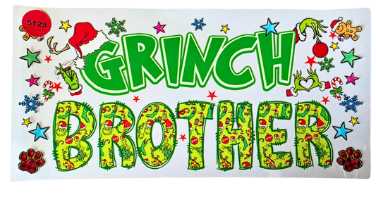 5129 GRINCH BROTHER CUP DECAL