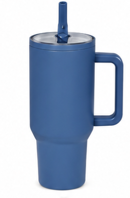 40oz BLUE STAINLESS STEEL