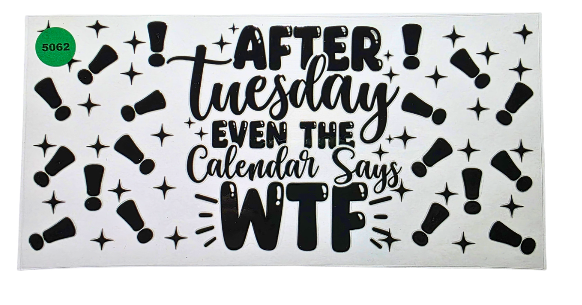 5062 WTF CUP DECAL