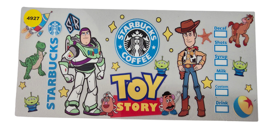 4927 TOY STORY CUP DECAL