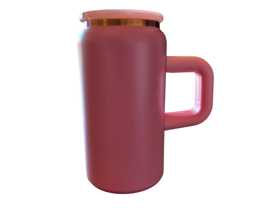 16oz LIGHT PINK HANDLE (DECAL ONLY)