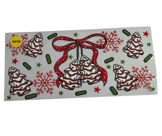 3078 CHRISTMAS TREE CAKES