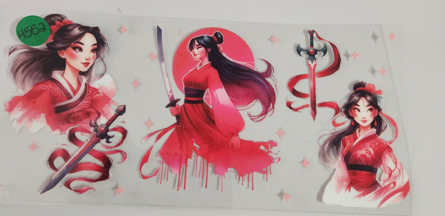 4552 MULAN CUP DECAL