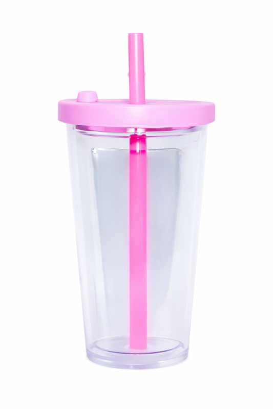LIGHT PINK 24oz SNOWGLOBE LEAK PROOF