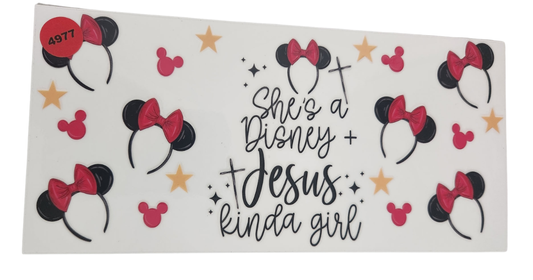 4977 DISNEY CUP DECAL
