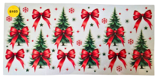 5103 CHRISTMAS TREE CUP DECAL