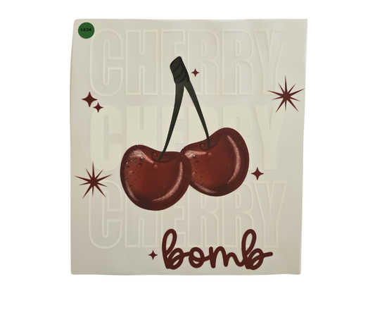 1034 CHERRY BOMB SHIRT TRANSFER