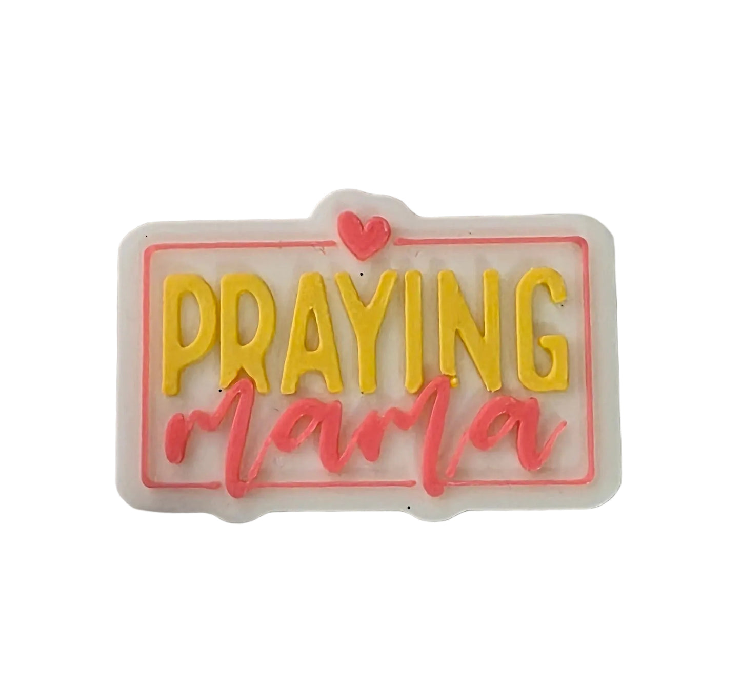 PRAYING MAMA STRAW TOPPER