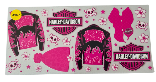 4967 HARLEY CUP DECAL