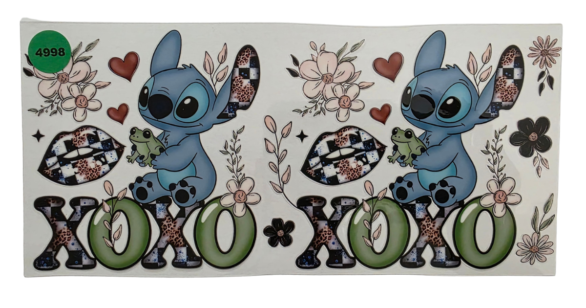 4998 STITCH CUP DECAL