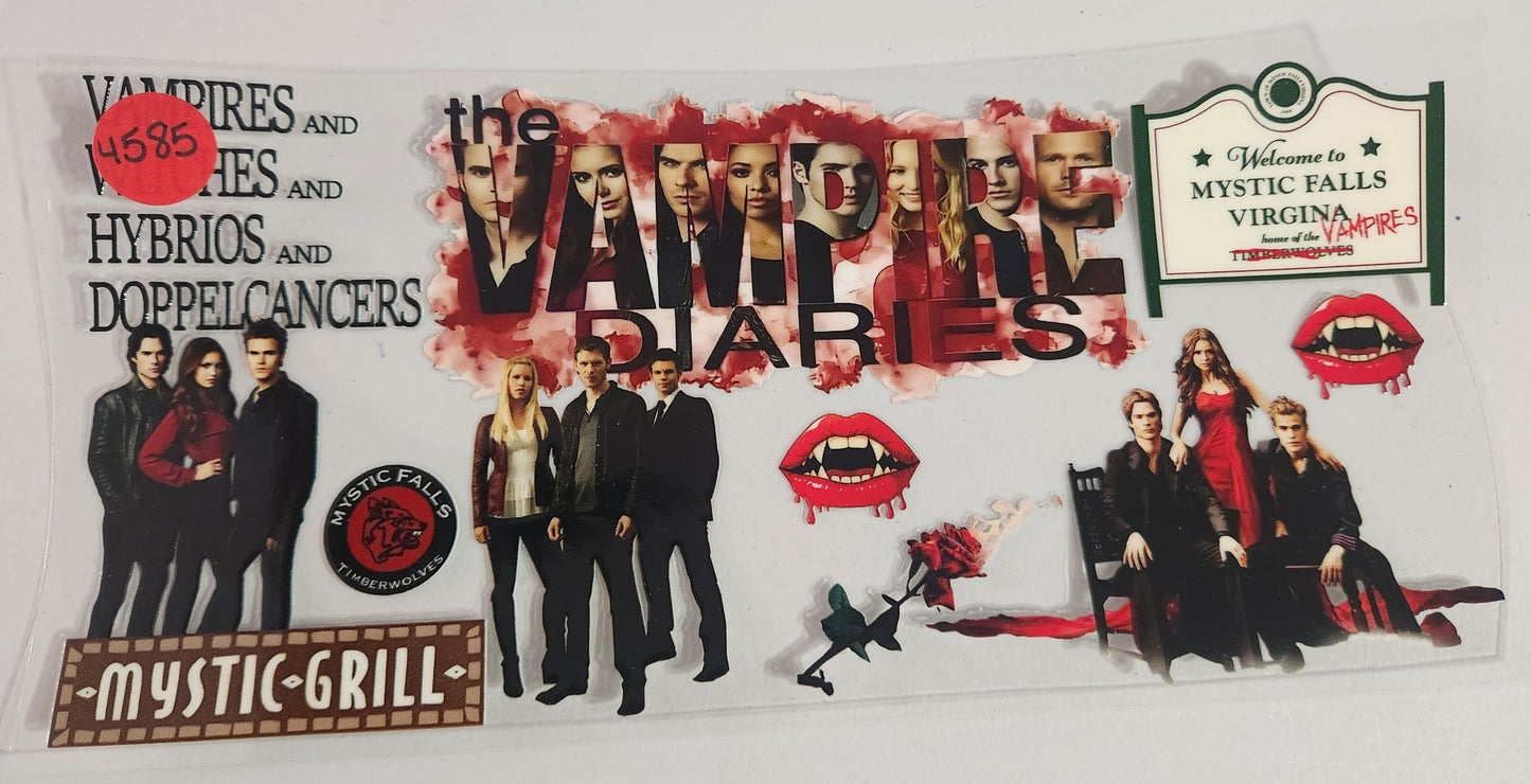 4585 VAMPIRE DIARIES CUP DECAL