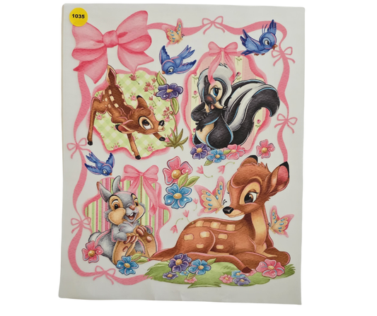 1035 BAMBI SHIRT TRANSFER