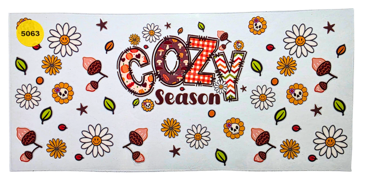 5063 COZY SEASON CUP DECAL