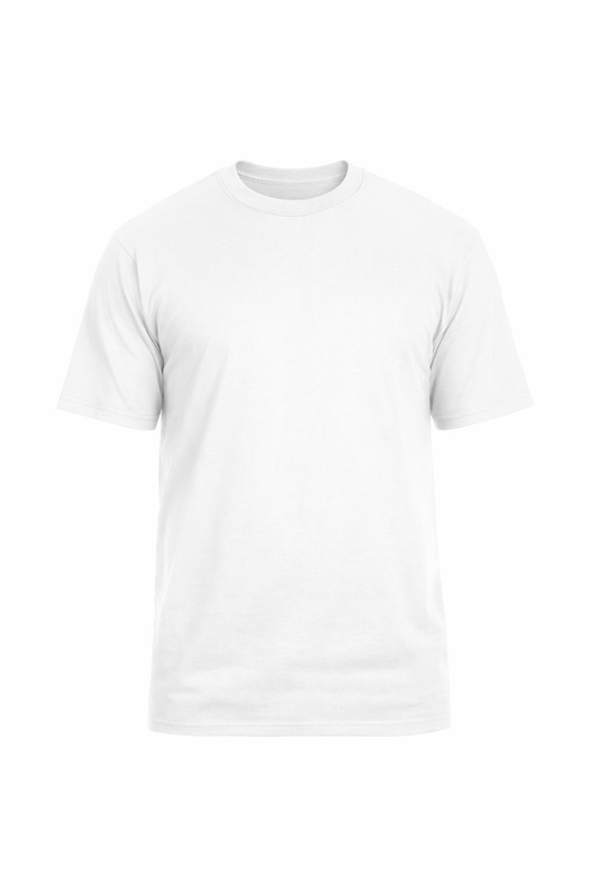 ADULT WHITE T-SHIRT