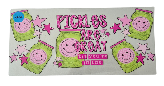 4968 PICKLE CUP DECAL
