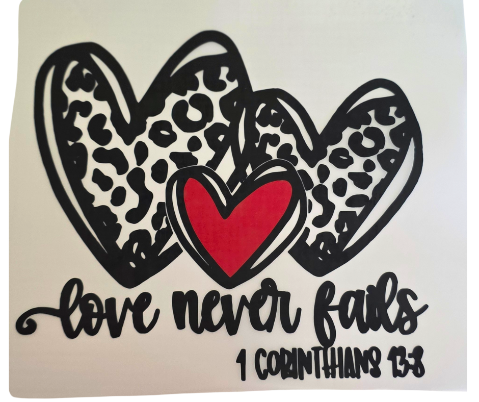 552 LOVE NEVER FAILS TRANSFER