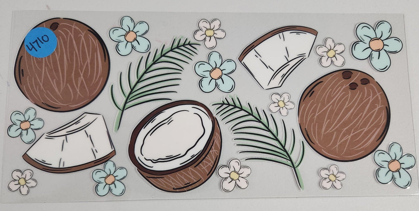 4710 COCONUT CUP DECAL
