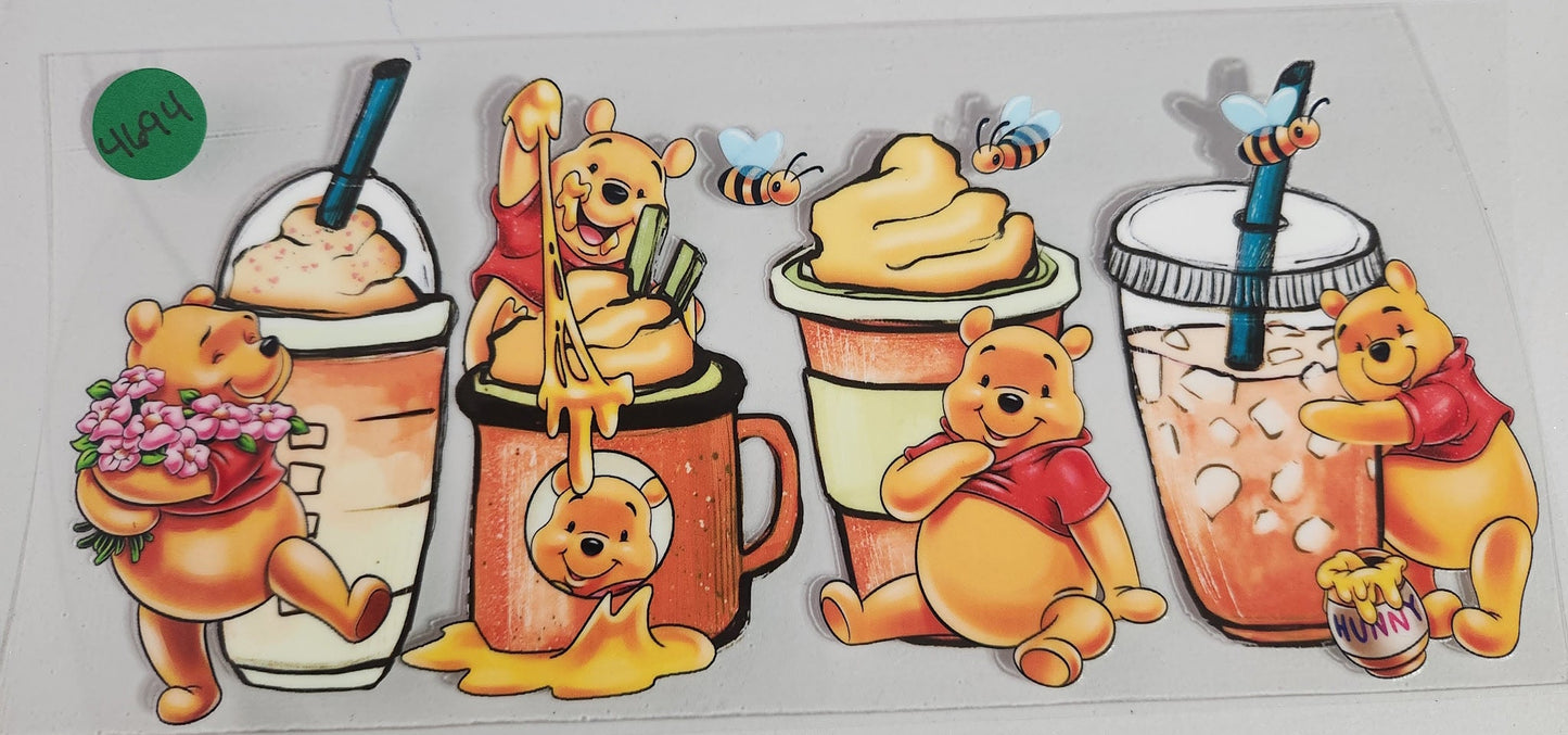 4694 POOH CUP DECAL