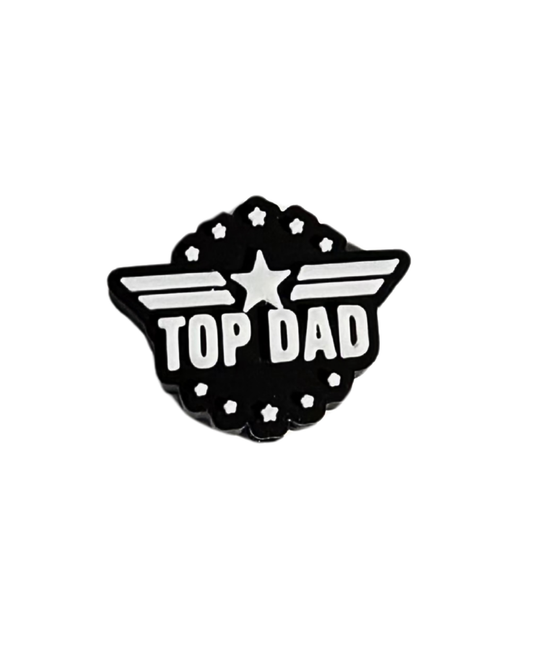 TOP DAD STRAW TOPPER
