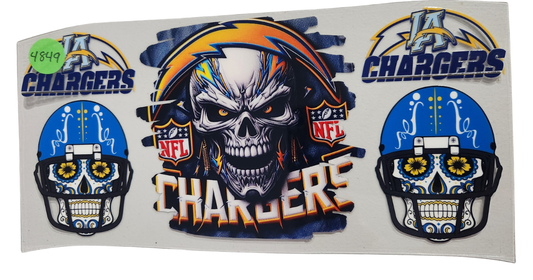 4849 CHARGERS CUP DECAL