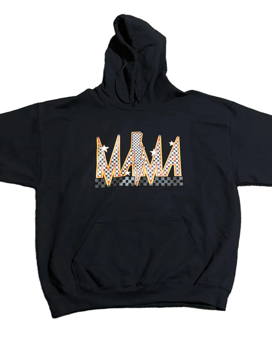 3XL BLACK MAMA HOODIE