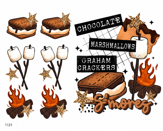 1121 SMORES SHIRT TRANSFER WITH SLEEVES