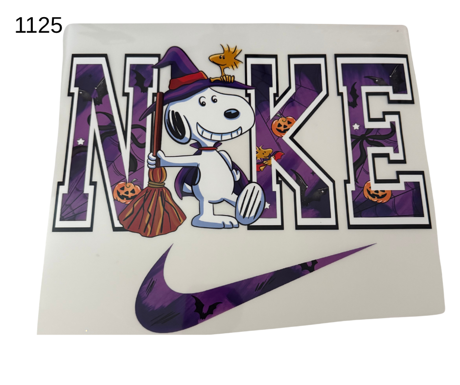 1125 SNOOPY NIKE SHIRT TRANSFER