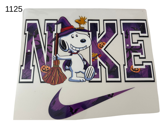 1125 SNOOPY NIKE SHIRT TRANSFER