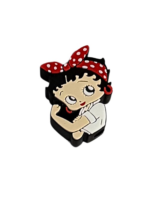 BETTY BOOP STRAW TOPPER