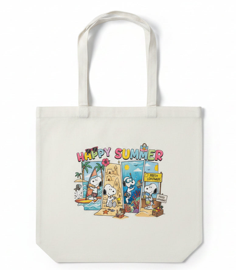 SNOOPY SUMMER TOTE BAG