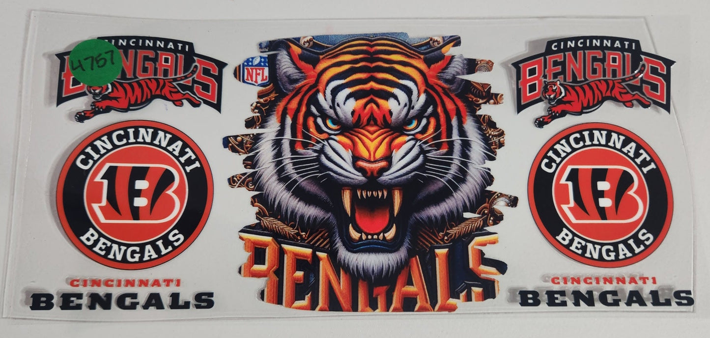 4757 BENGALS CUP DECAL