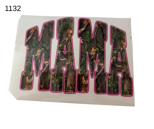 1132 MAMA CAMO SHIRT TRANSFER