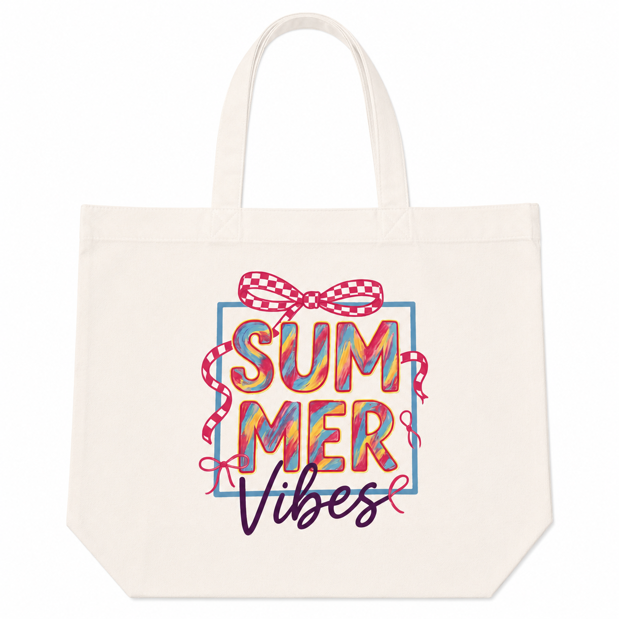 SUMMER VIBES TOTE BAG