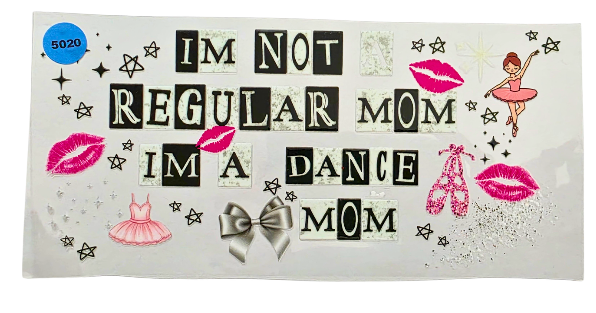 5020 DANCE MOM CUP DECAL