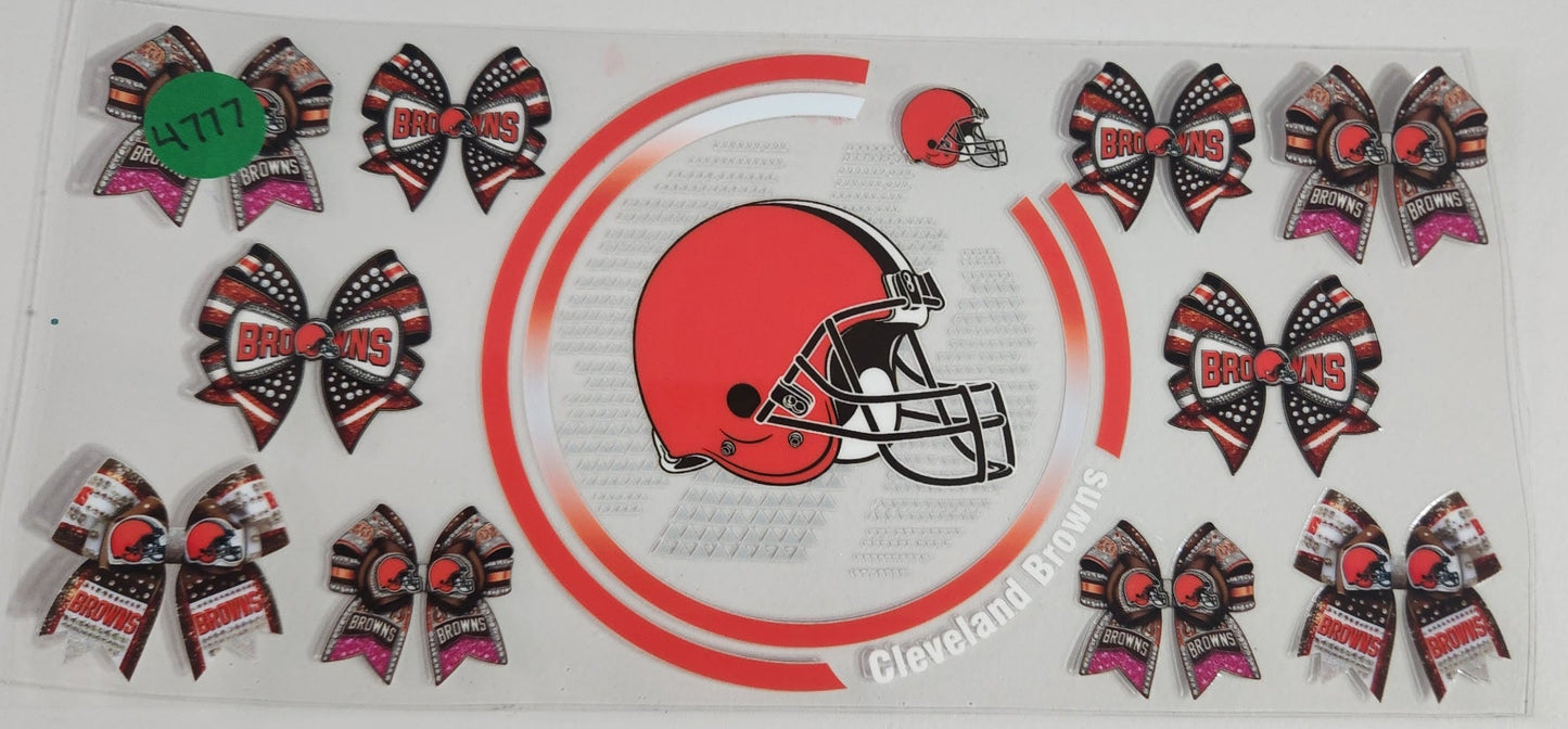 4777 BROWNS CUP DECAL