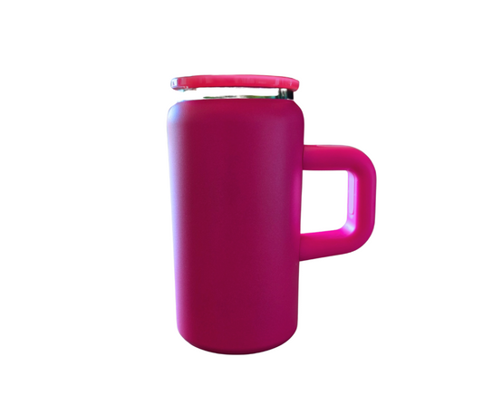 16oz HOT PINK HANDLE (DECAL ONLY)