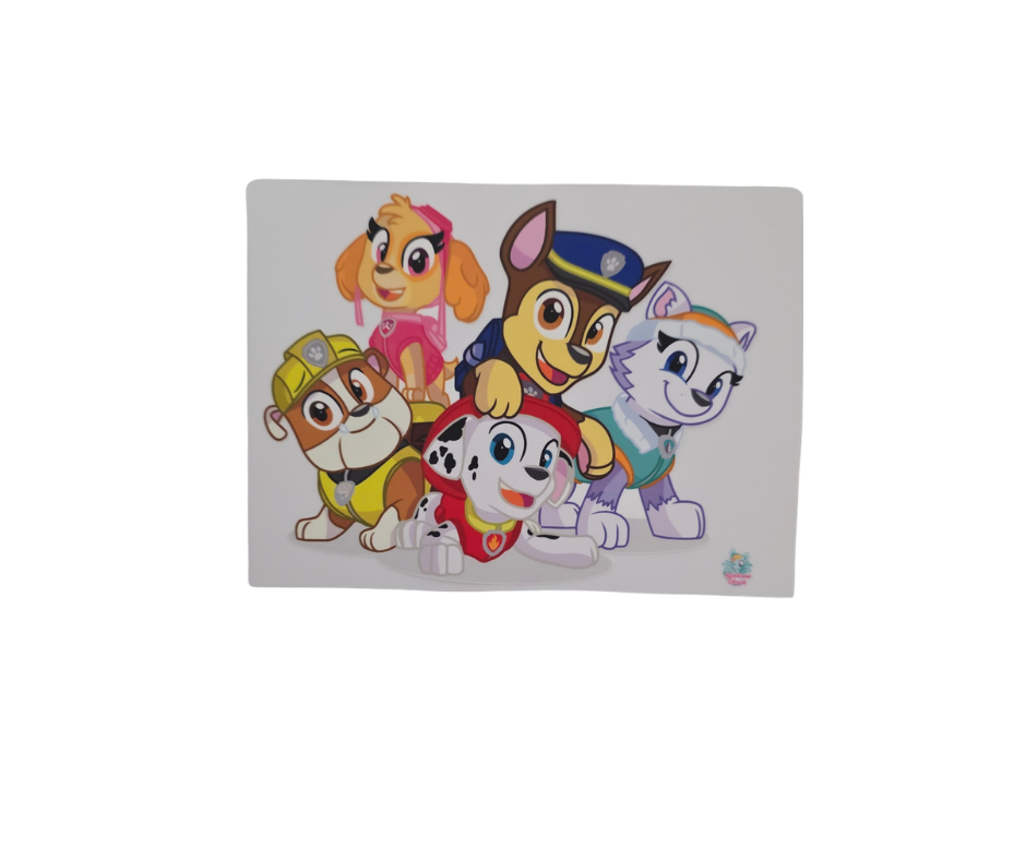 K11 PAW PATROL KIDS SHIRT TRANSFER