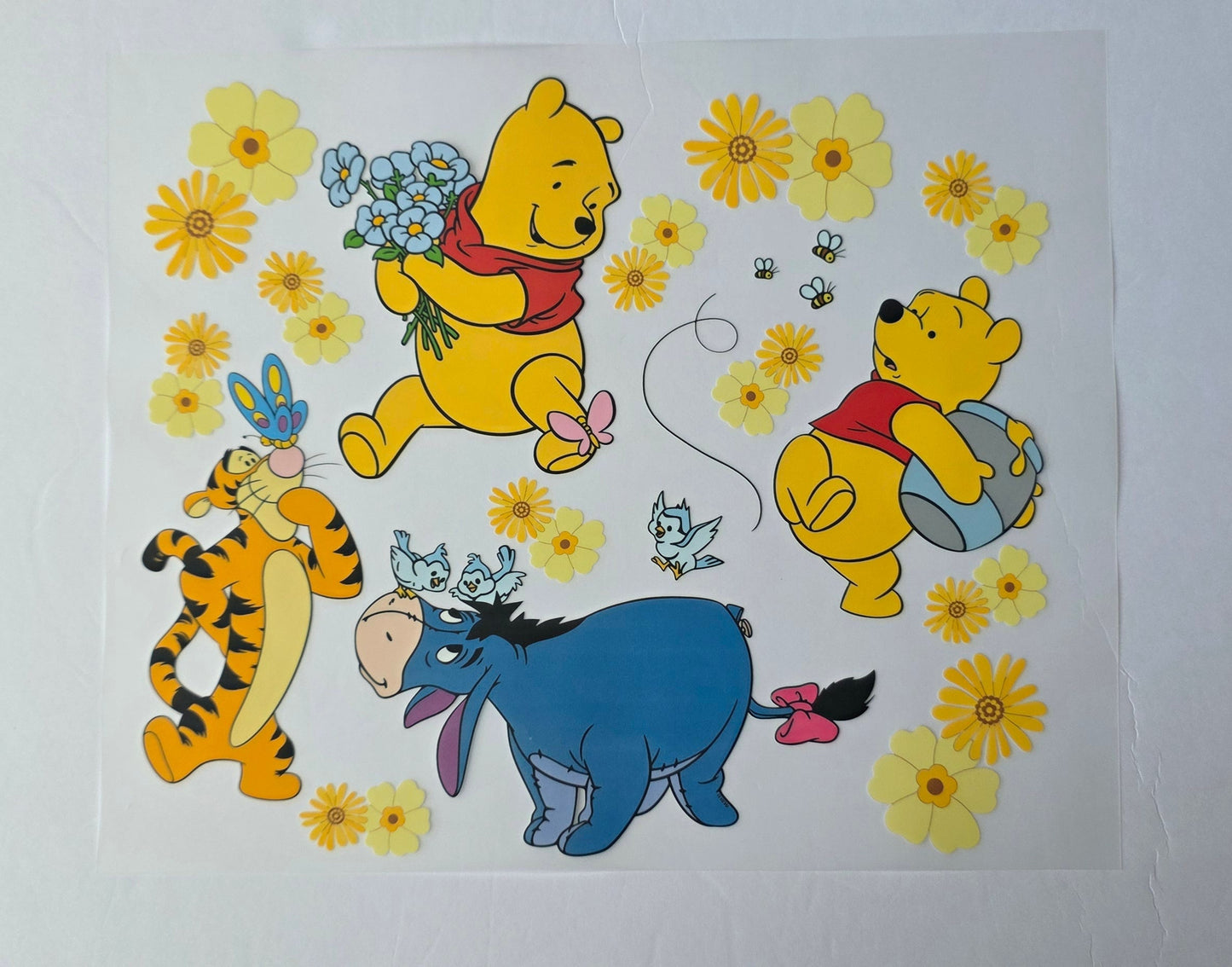 POOH, EEYORE, TIGGER TOTE BAG TRANSFER