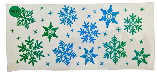 5030 SNOWFLAKES CUP DECAL
