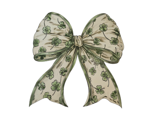 723 FOUR LEAF CLOVER BOW